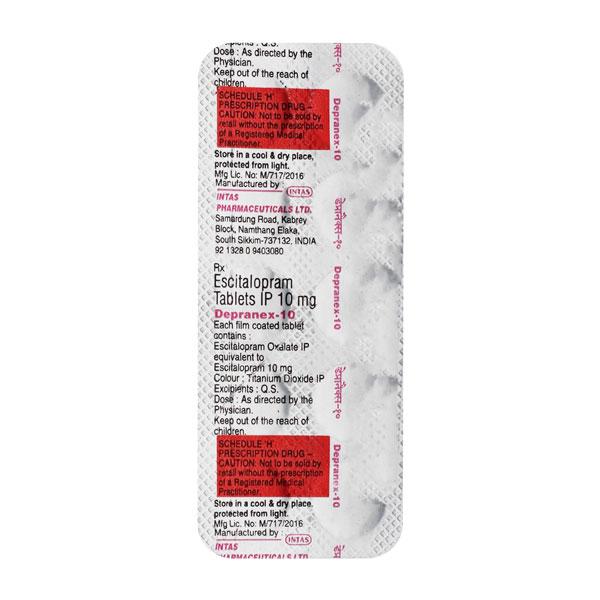Depranex 10mg Tablet 10'S
