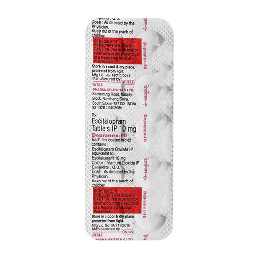 Depranex 10mg Tablet 10'S