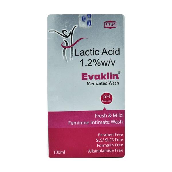 Evaklin Medicated Wash 100ml