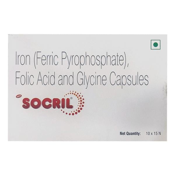 NEW SOCRIL Capsule 15's