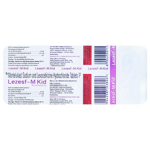 LEZEST M KID Tablet 10's