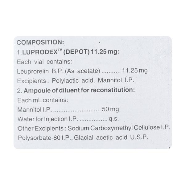 Luprodex 11.25mg Injection 2ml