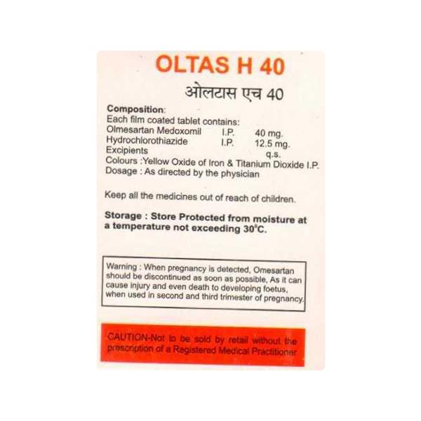 OLTAS H 40 Tablet 15's