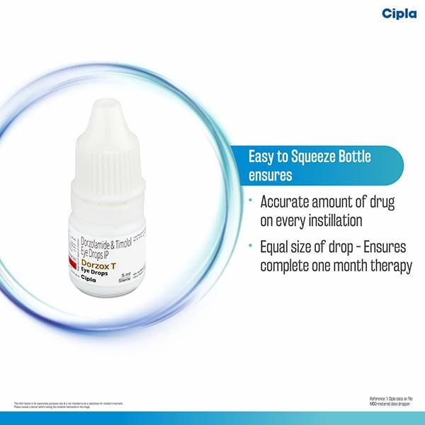 Dorzox T Eye Drops 5ml