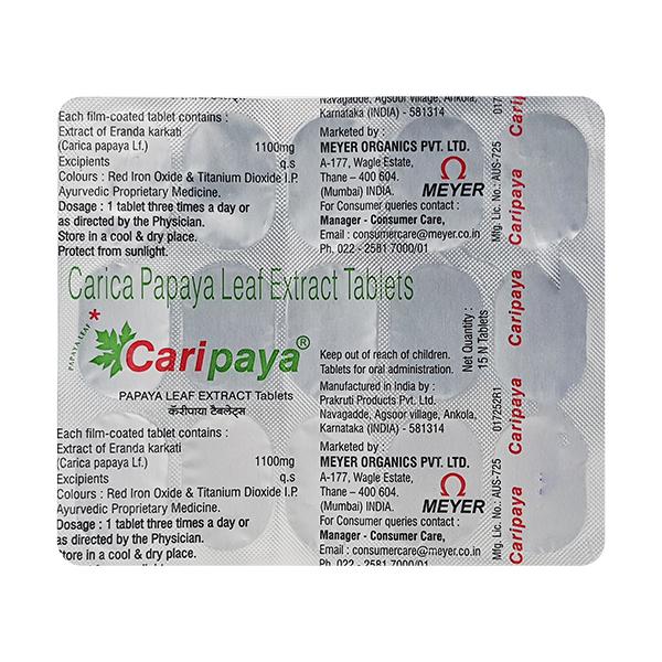 Caripaya Tablet 15'S