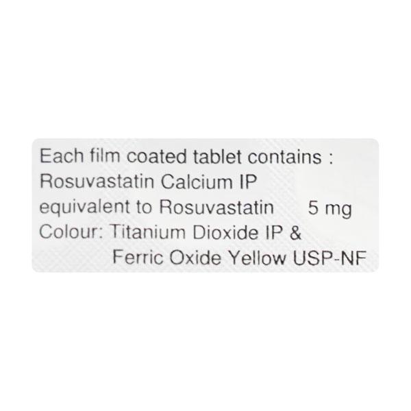 Crestor 5mg Tablet 30'S