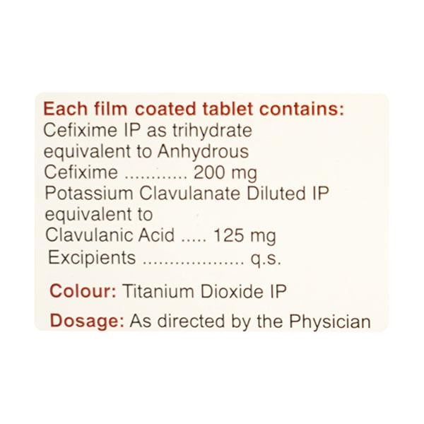 Omnix CV 200mg Tablet 10'S