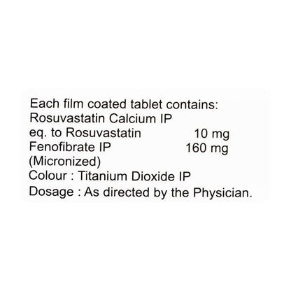 Rozfirst F 10/160mg Tablet 10'S