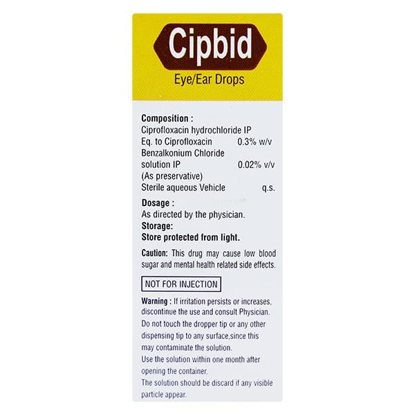 CIPBID Eye/Ear Drops 10ml