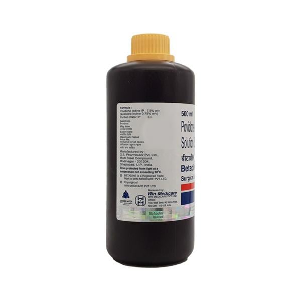 Betadine Surgical Scrub 7.5% Solution 500ml