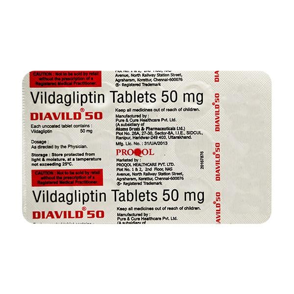 DIAVILD 50mg Tablet 15's