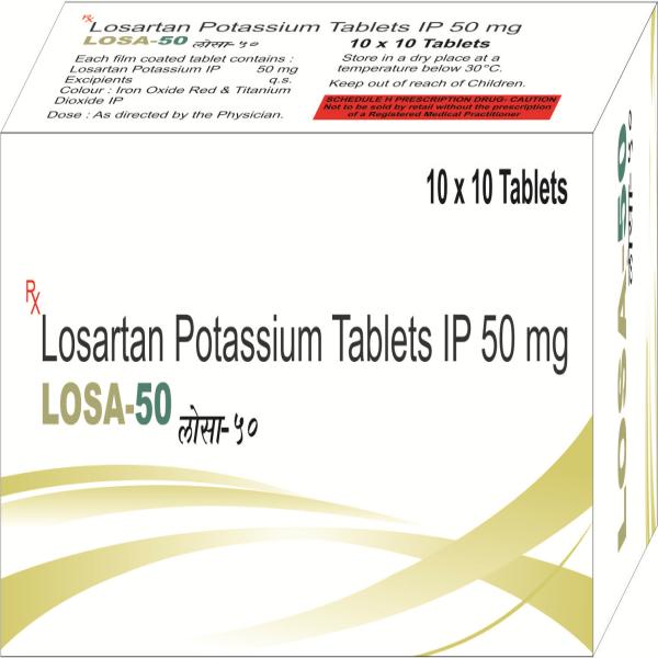 LOSA 50MG TABLET 10'S