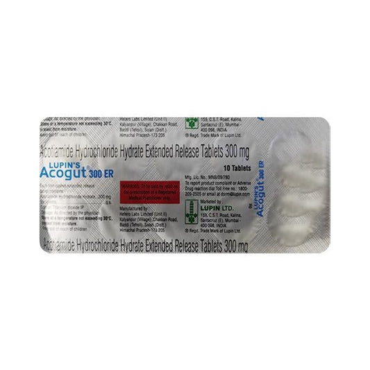ACOGUT ER 300 Tablet 10's