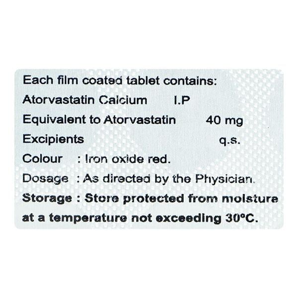 ATORDAY 40mg Tablet 10's