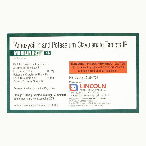 MOXILINK C 625 Tablet 10's