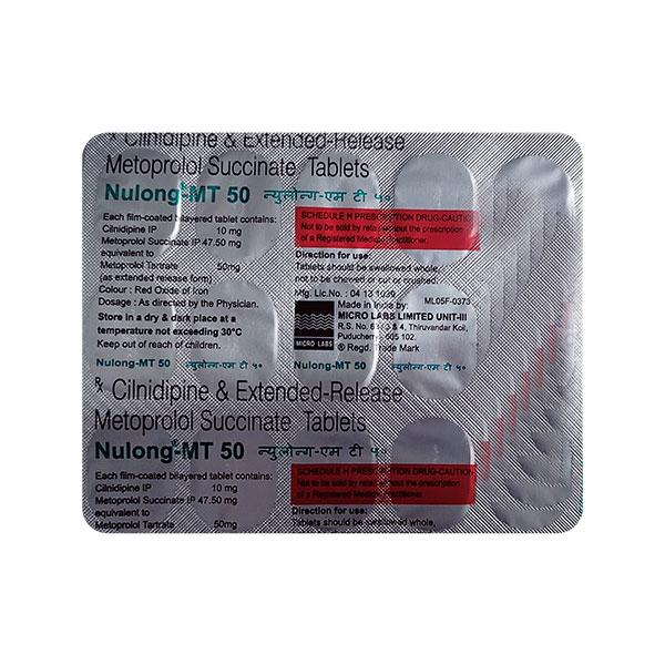 NULONG MT 50 Tablet 15's