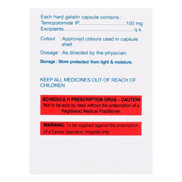 Temotero 100mg Capsule 5'S