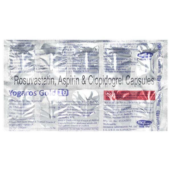 YOGAROS GOLD 10 Capsule 10's