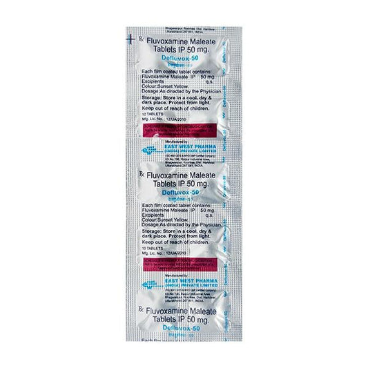 Defluvox 50mg Tablet 10'S