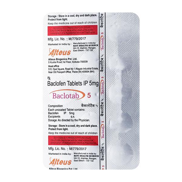 BACLOTAB Tablet 15's