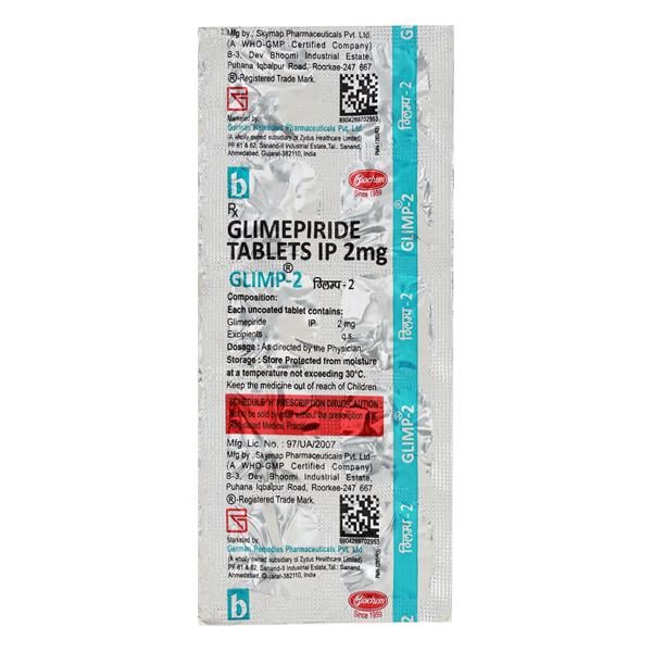 Glimp 2mg Tablet 10'S (N)