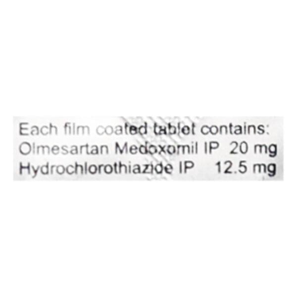Olmesar H 20mg Tablet 15'S