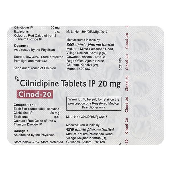 CINOD 20 Tablet 20's