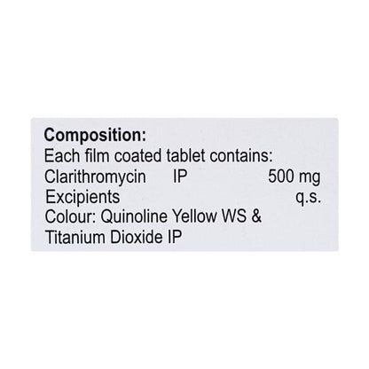 ALICLAIR 500 Tablet 4's