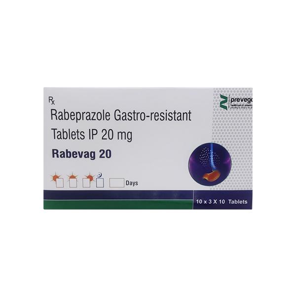 RABEVAG 20 Tablet 10's