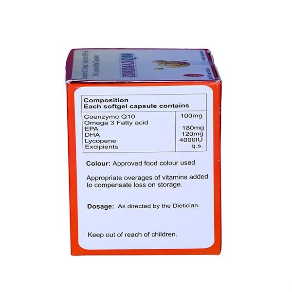 ZORIMAX Q10 Softgel Capsule 10's