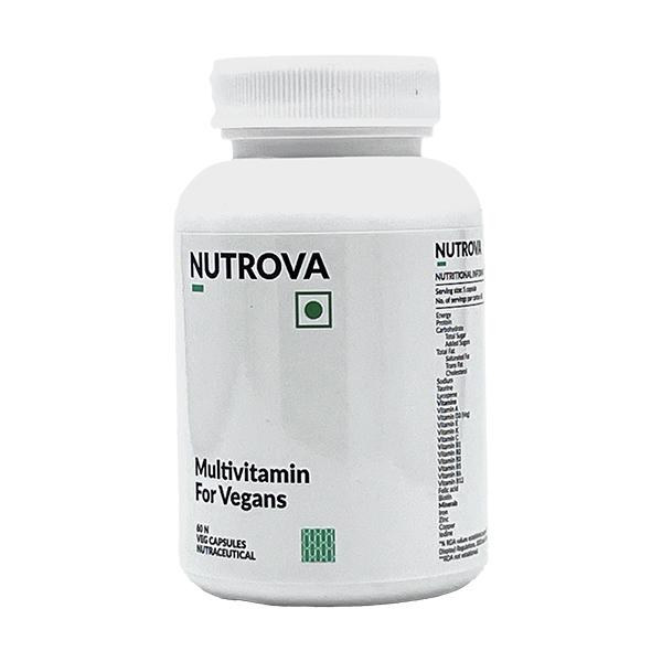 NUTROVA MULTIVITAMIN FOR VEGANS Capsule 60's