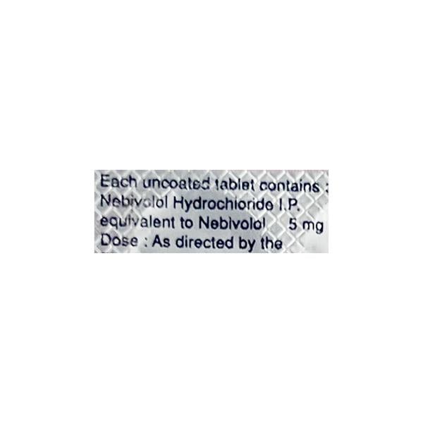 Nebicard 5mg Tablet 10'S