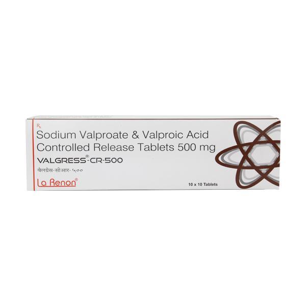 Valgress CR 500mg Tablet 10'S
