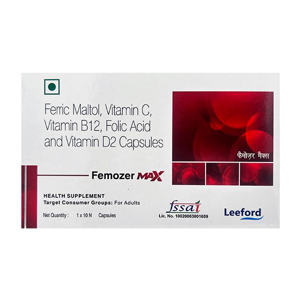 FEMOZER MAX Capsule 10's