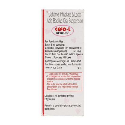 CEFO L REDIUSE Oral Suspension 30ml