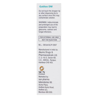 Gatilox DM Eye Drops 10ml