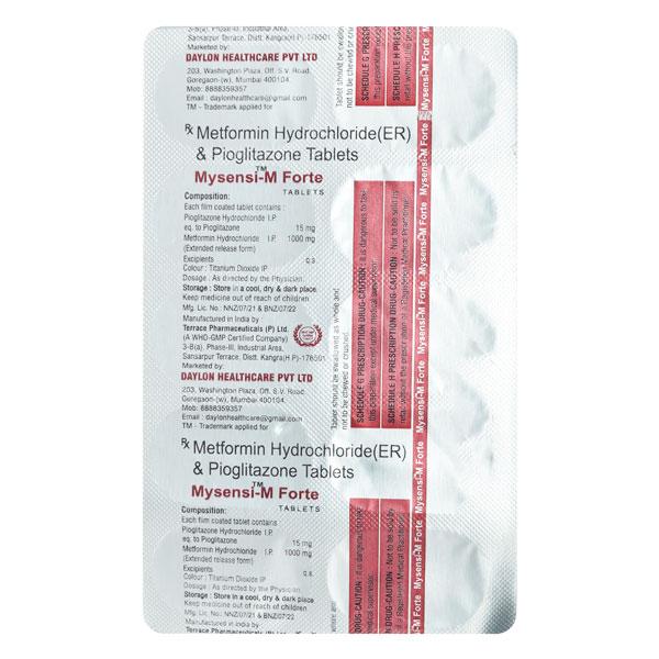 MYSENSI M FORTE Tablet 10's