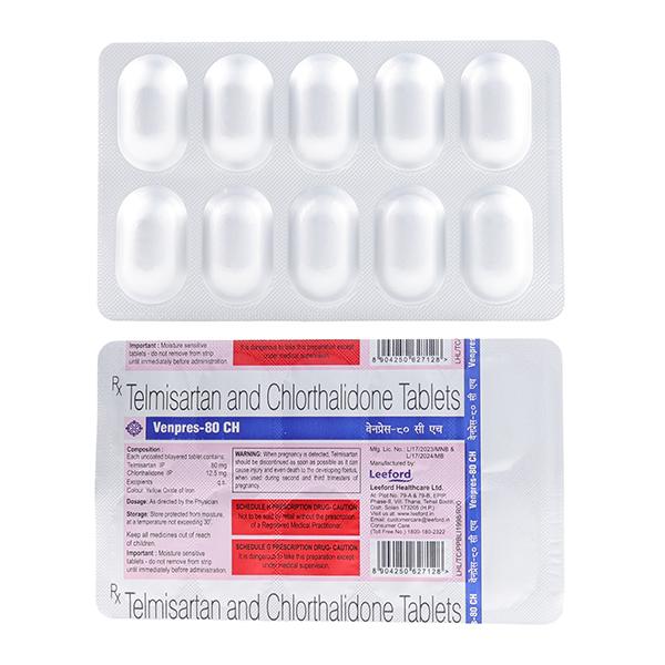 VENPRES CH 80 Tablet 10's