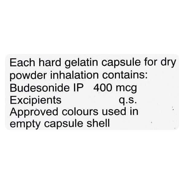 Derinide 400mcg Respicap 30'S