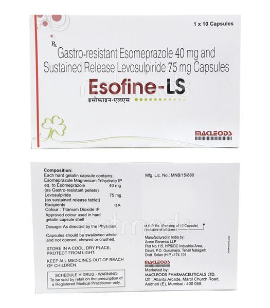 Esofine LS Capsule 10'S