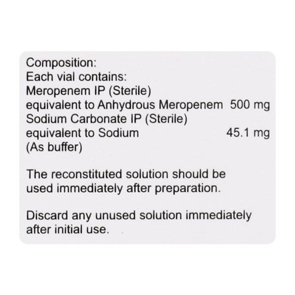 MEROHUGE 500 Injection 1's