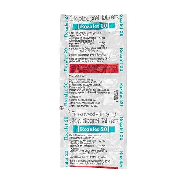 ROZALET 20 Tablet 10's