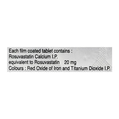 Rostar 20mg Tablet 10'S