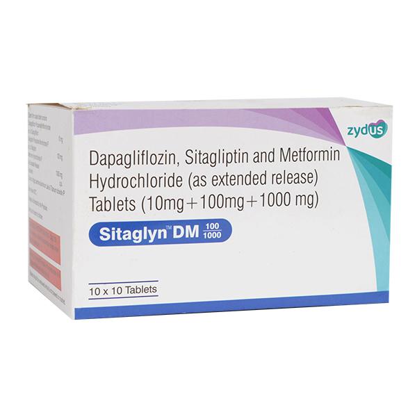 SITAGLYN DM 100/1000 Tablet 10's