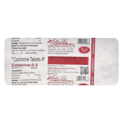 COLSHINE 0.5 Tablet 10's