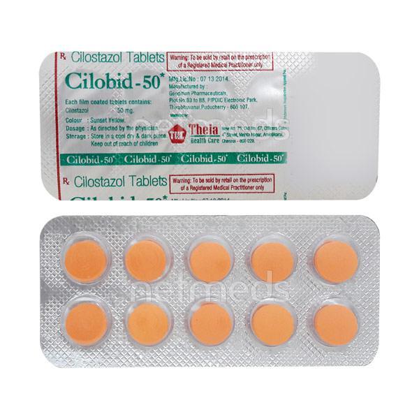 Cilobid 50mg Tablet 10'S