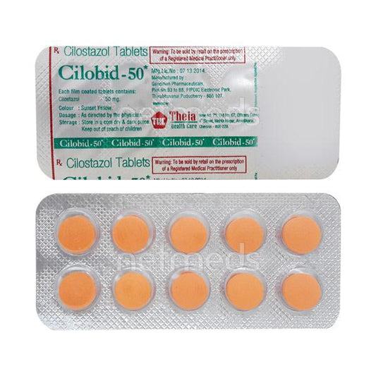 Cilobid 50mg Tablet 10'S