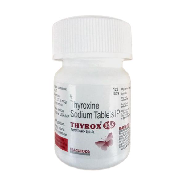 THYROX 37.5 Tablet 120's
