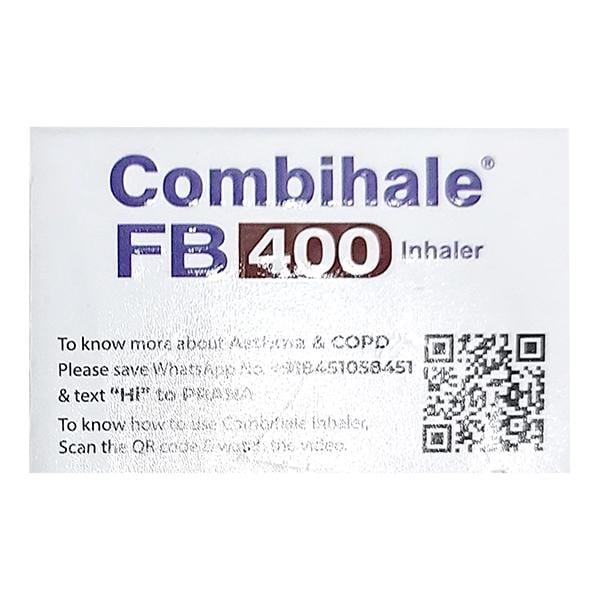 Combihale FB CFC free 400 Inhaler 120MD 1's