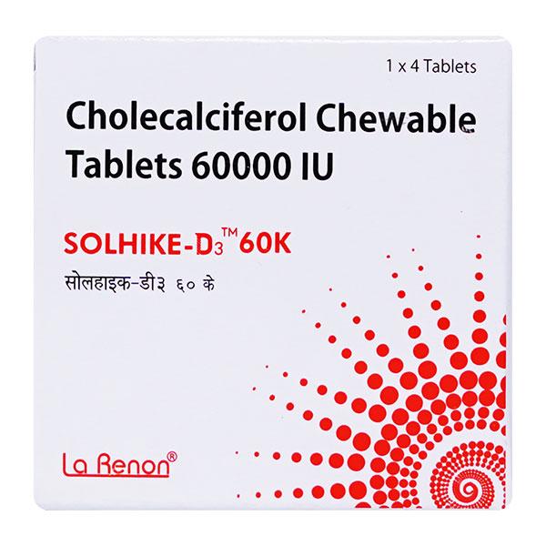 SOLHIKE D3 Chewable Tablet 4's